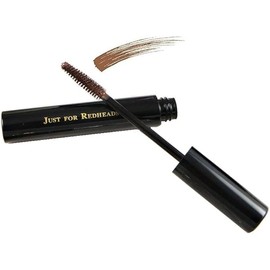 Just for Redheads Spice Supreme Waterproof Mascara - Designed for Redheads, Lengthens and Adds Volume, Great for Blondes, Smudge-Proof, Cruelty Free, Evenly Coats, Warm Cinnamon Tint - Made in the USA