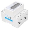 Energy Meter 1 Phase 2 Wire 4P Digital LCD Kwh