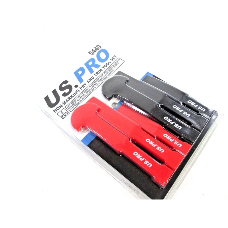 US PRO 6pc Non-Marking Trim & Pry Bar Door Trim