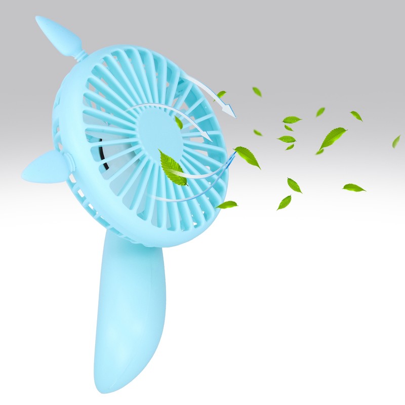 Portable Fan 180 Degrees Rotation Desktop USB Rechargeable Electric Mini