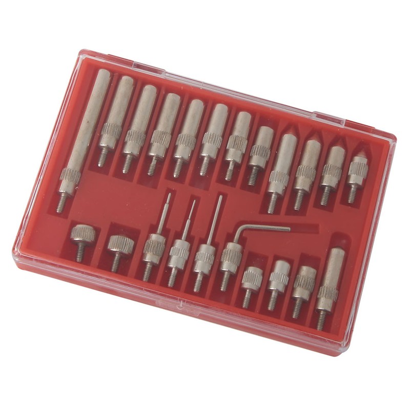 22pcs Stainless Steel Test Indicator Contact 0.01mm Precision Dial Indicator