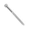 304 Stainless Steel Half Thread Bolt Wood Hex Lag Screws