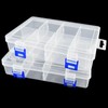 Gentpovth Universal Sorting Boxes, Pack of 2, 8 Grids, Practical