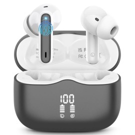 xinwld A97 Pro Bluetooth 5.4 Earbuds 40Hrs Playtime Hi Fi Stereo Noise Cancelling IP7