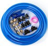 TAILONZ Aero Blue 8mm or 5/16 OD 5mm ID Urethane
