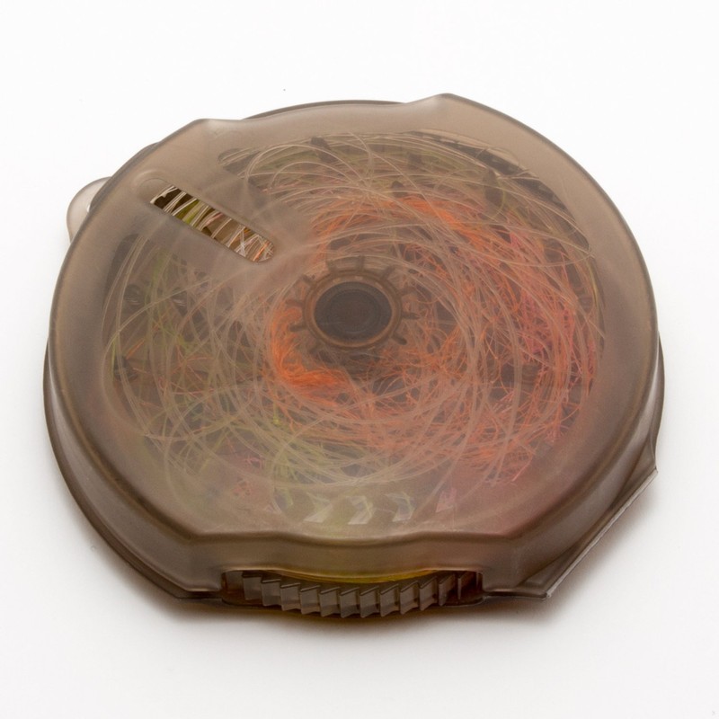 Daiichi Seiko Lint Winder Foliage Green Garbage Carabiner Fishing