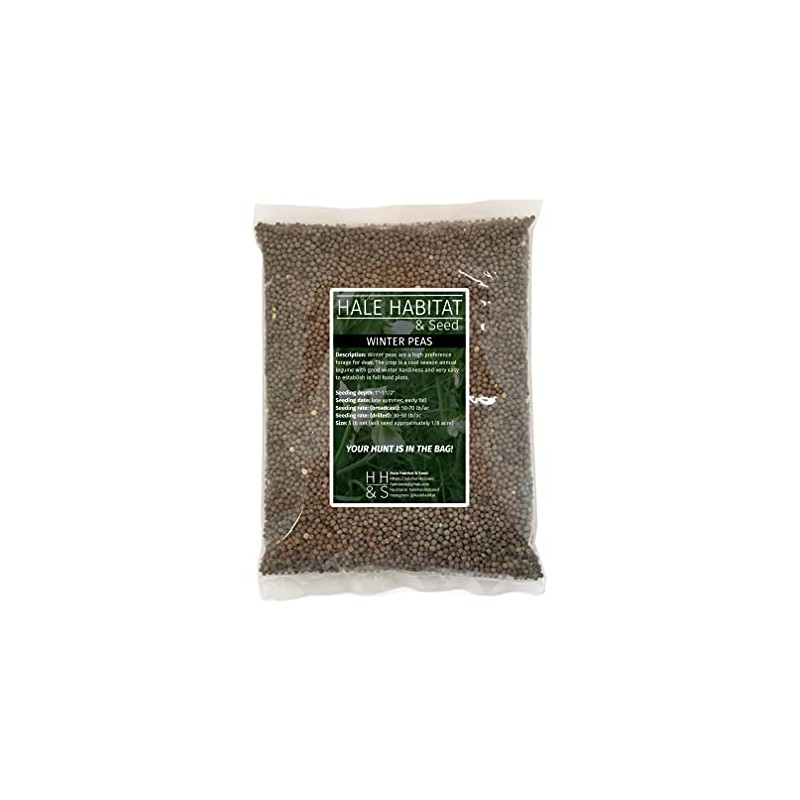 Hale Habitat & Seed Winter Pea Food Plot Seed, 5