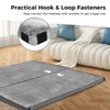 S AFSTAR Memory Foam Camping Mattress, Roll Up Travel Mattress