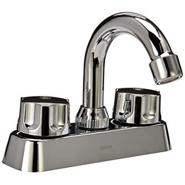 Dica 4047 Mezcladora de 4” Para Lavabo Tipo Bar, Bajo consumo de agua, Llaves para Lavamanos, Grifo para Lavabo de Baño, ABS