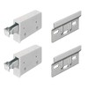 Hanging Bracket + Wall Hanger Plate 63mm Kitchen Cabinet Cupboard