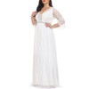 Women Plus Size White Maxi Long Lace Boho Wedding Bohemian