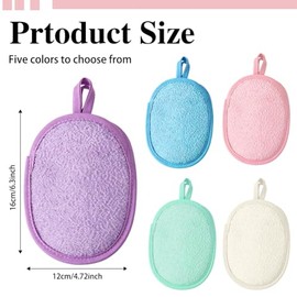 Bolsas para guardar jabón - Bolsa para jabón en barra, bolsa de malla exfoliante para jabón de ducha, bolsas exfoliantes corporales para esponja de ba