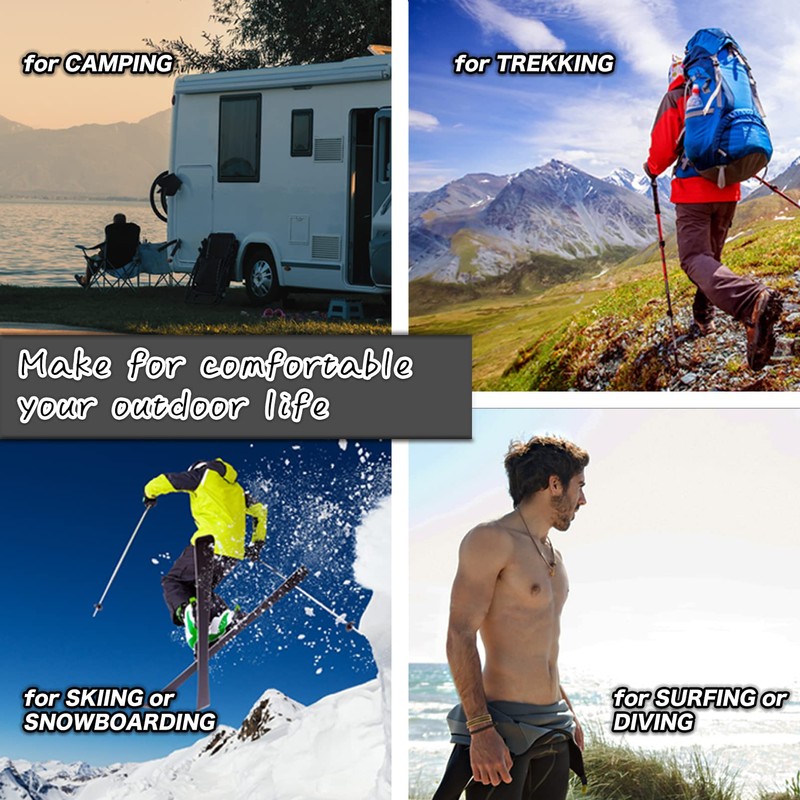 ORIGER OutdoorHolic Folding Hanger Outdoor Carabiner Folding Aluminum Lightweight Compact