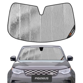 Pigenius Windshield Sun Shade for Land Rover Discovery 2017-2026 Front Window Sunshade - AstraGuard