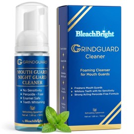 “BleachBright Protector Bucal Limpiador Espuma, Ideal para Invisalign, Candid, Byte, Protectores Deportivos, Dientes Whi