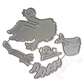 1 Pcs Stitch Crane Catch Baby Cutting Dies,Letmefun Metal Cutting Dies New 2019 Craft Dies Christmas Dies Scrapbooking for DIY Alubm Photo Card Decorations