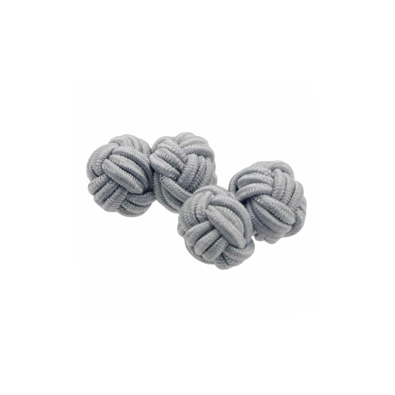 gum cuffs grey (rubber cufflinks, cufflinks) nsgum005-17