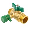 UNIWATER System Ball Valve with Emptying and Wing Handle 1439,