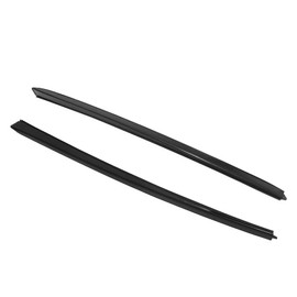 XQSMWF 2Pcs Front Windshield Pillar Molding Left and Right Side Compatible with Hyundai Sonata 2015-2019# 86130C1100 86140C1100