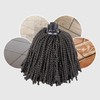 La Briantina Black Microfibre Replacement Mop Braid 150g Effective and