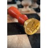 Square & Compasses Masonic Wax Seal