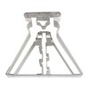 Staedter Coalmine Tower Shape Cookie Cutter, Silver
