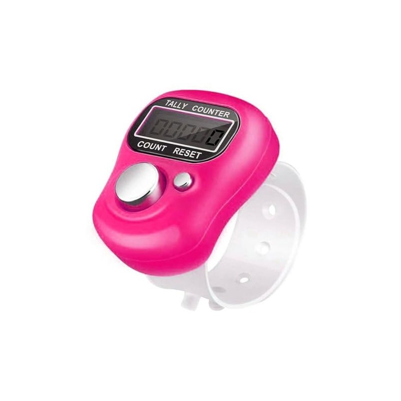 SellerTree Digital Finger Tally Counter, Tasbeeh Electronic Handheld Clicker Row