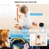1080P Wifi PTZ Camera Dual Lens Motion Detection 2‑Way Audio