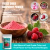 Premium Freeze Dried Raspberry Powder 5.29oz (150g),No Added Sugar |