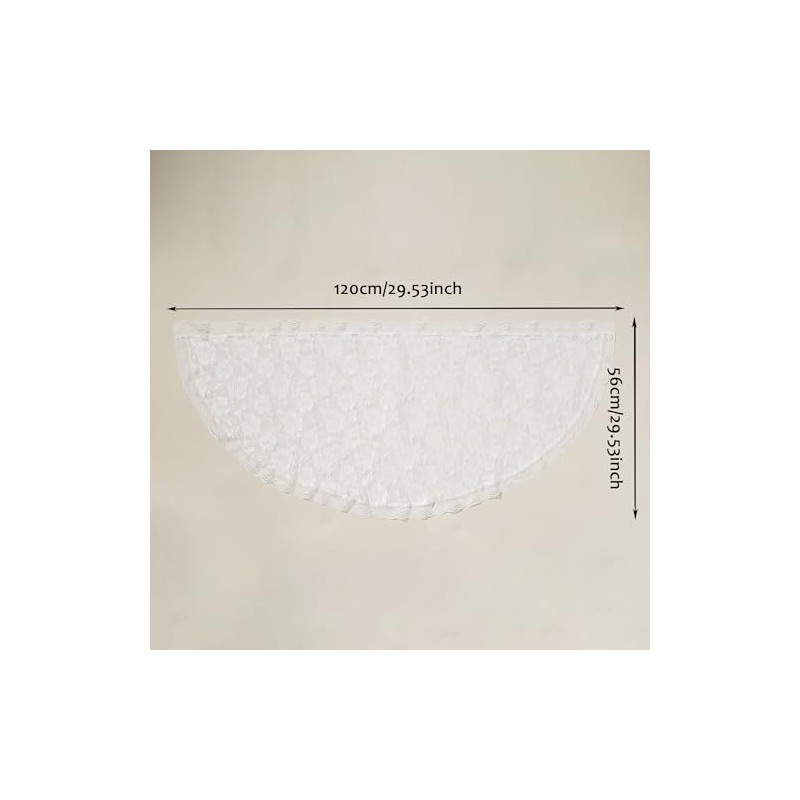 Manfnee Lace Triangular Scarves and Shawls for Evening Dresses with