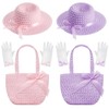 Zhanmai 6 Pcs Girls Tea Party Play Set Bow Tea
