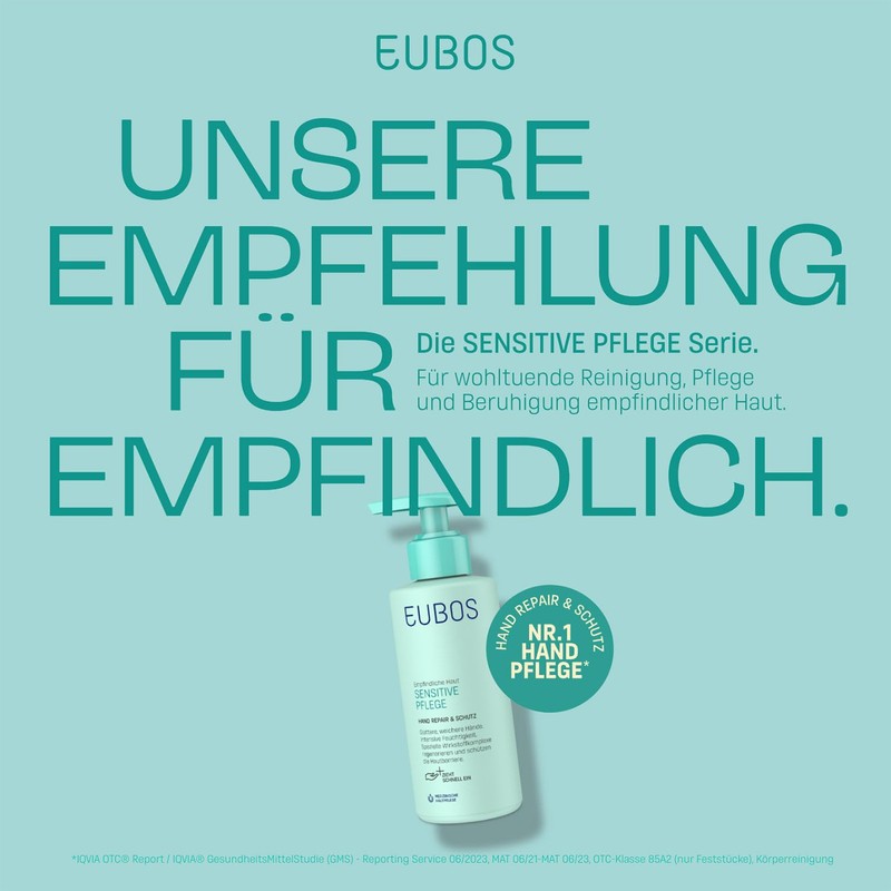 EUBOS Sensitive Care Hand Repair & Protection, 150 ml Cream