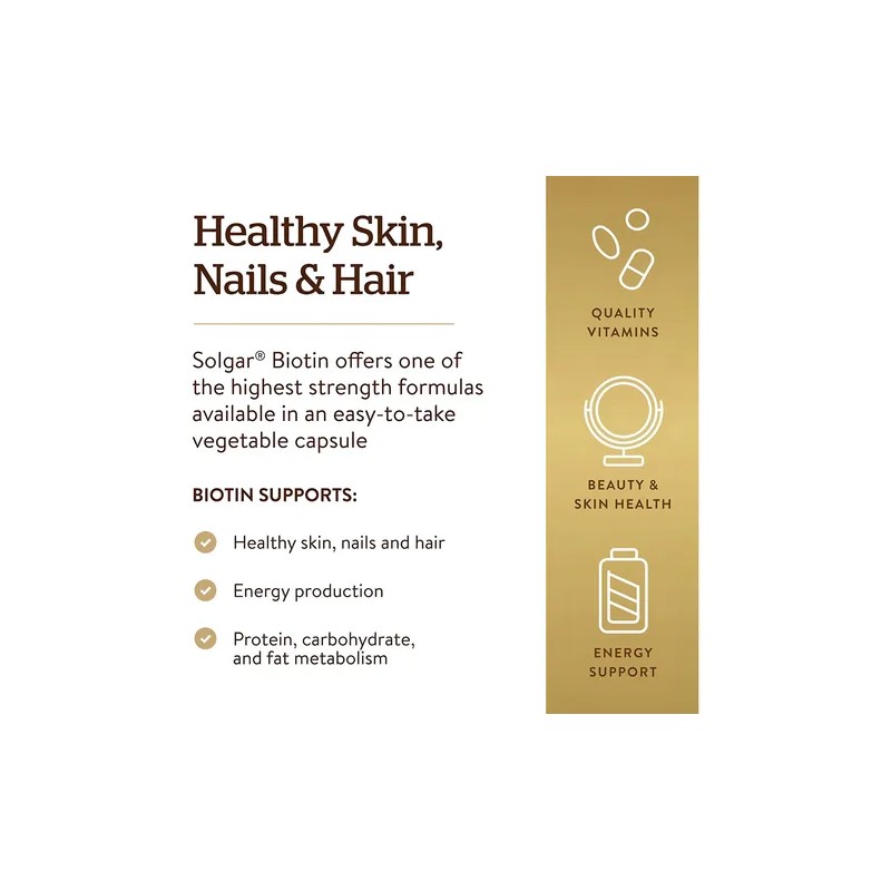 Biotina 10,000 Mcg Premium 60 Caps Cabello Uas Increbles Sabor