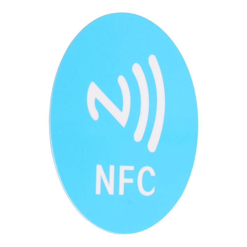 20 Pcs ID5200 NFC Stickers Adhesive Label Round 40mm Anti