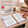 Spiral Notebook Journal 8''x 10'' 5 Subject Notebook with Dividers,