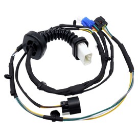 HiSport Rear Door Wiring Harness Connector Assembly Compatible with Dodge Ram 1500 2500 3500 4500 5500 2004-2010 Replacement for 6051931AA 56051694AA 645-506