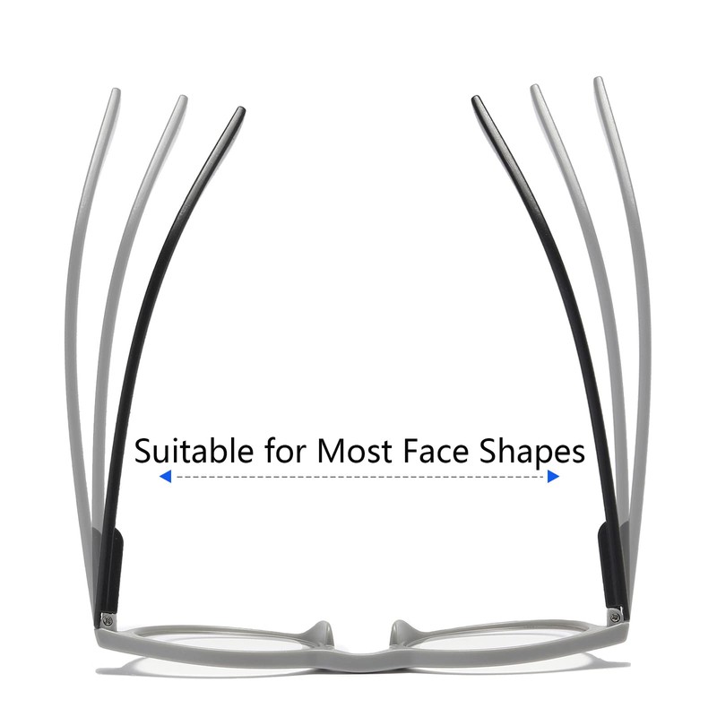 DXYXYO 4 Pack Reading Glasses for Women Small Face Blue