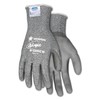MCR Safety Memphis N9677L Ninja Force Polyurethane Coated Gloves, Large,