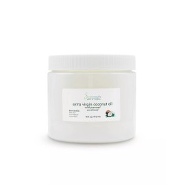 Soapeauty EXTRA VIRGIN COCONUT OIL Natural Unrefined Cold-Pressed Natural by Soapeauty - 16 OZ/1 POUND