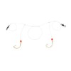 Sea Striker DPR7 Pompano Rig-Double, 4 Gold, Wide Gap Hook