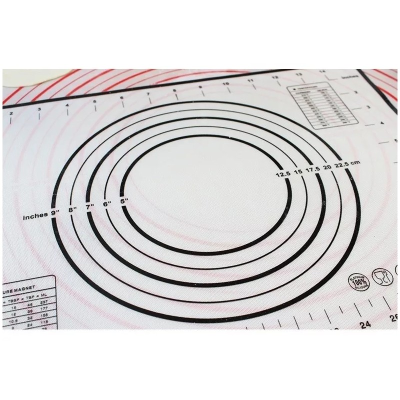 Dolores Tapete Hornear Repostería Fondant Silicón Antiadherente Xl