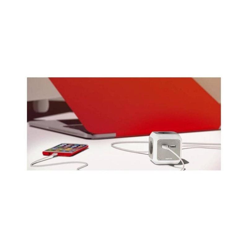 REGLETA CON CARGADOR USB FONESTAR