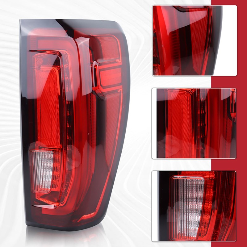 Duolctrams LED Type Tail Light Rear Lamp Assembly Right Passenger