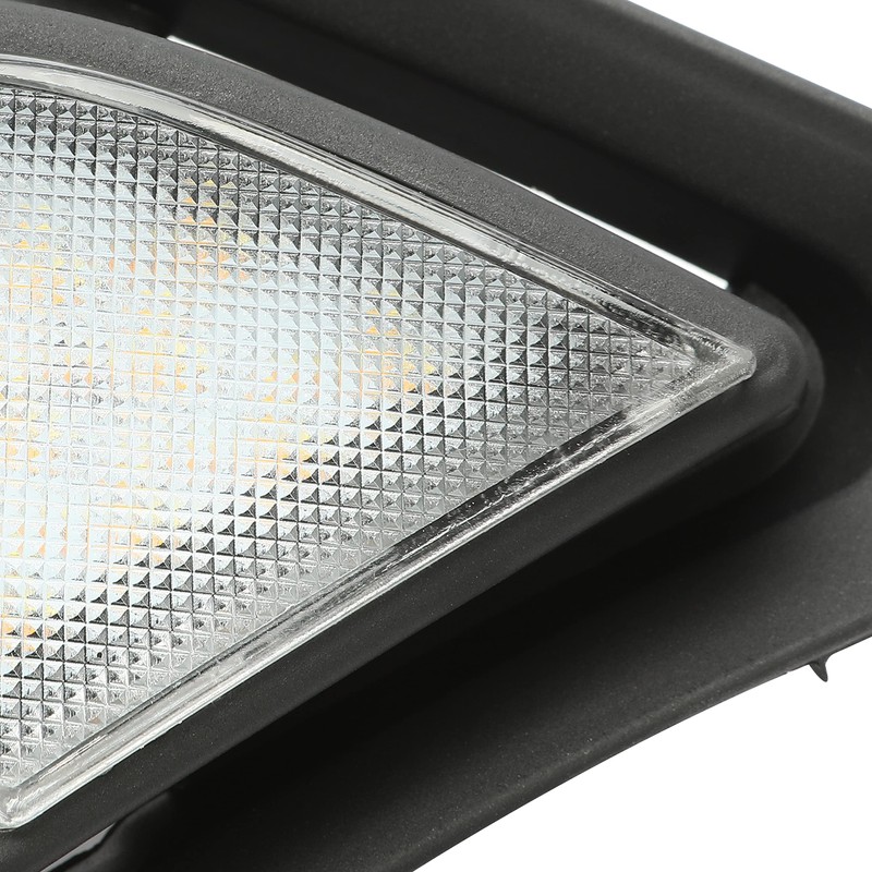 HECASA LED Daytime Running Light Fog Lamp Compatible with 2017-2019