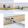 19mm Stainless Steel Pipe Fitting Straight Pipe Rod Connector for