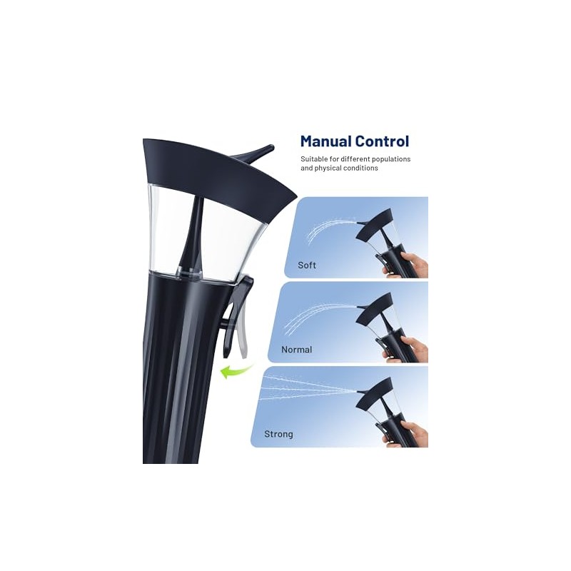 Upgraded Manual Ear Wax Removal Kit, One-Hand Control Ear Cleaner