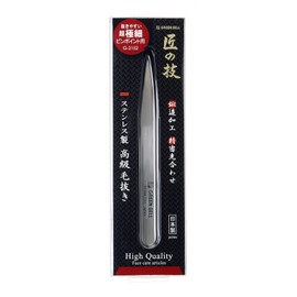 Takumi no Technique G-2152 Stainless Steel Premium Tweezers for Ultra Fine Pinpoints, Extra Fine Type, 1 Piece (x 1)