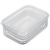 Iwasaki Industrial Micro Clear Food Case, Large, Natural, Multi