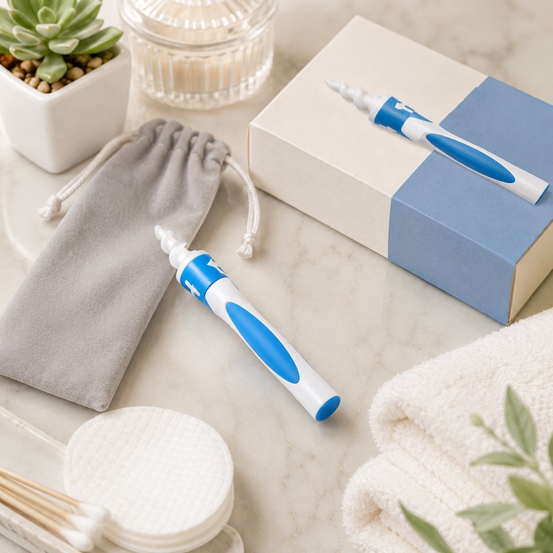 Silicone Spiral Ear Cleaning Tool for Personal Care – Washable