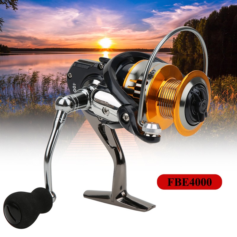 Left/Right Interchangeable Metal Spinning Fishing Reel Fish Bait High Speed